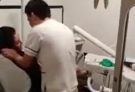 الدكتور هاج على المريضة وناكها في العيادة – تصوير سري فيديو
