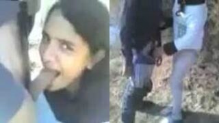 طالبه تونسيه تمص زبر زميلها في الغابة – سكس تونسي فيديو