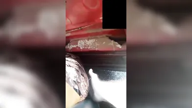 هايج متحرش بيحسس عي طيز مصرية في العربية فيديو